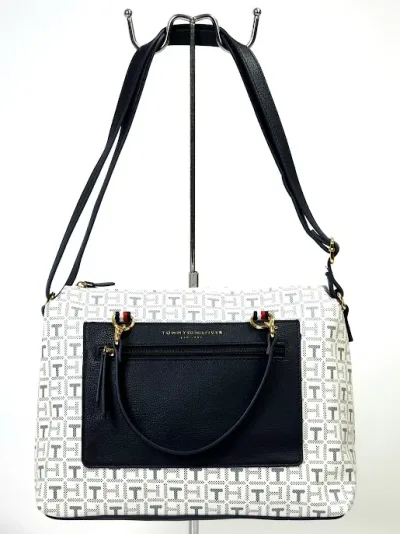 Bolso Tommy Hilfiger para dama color blanco