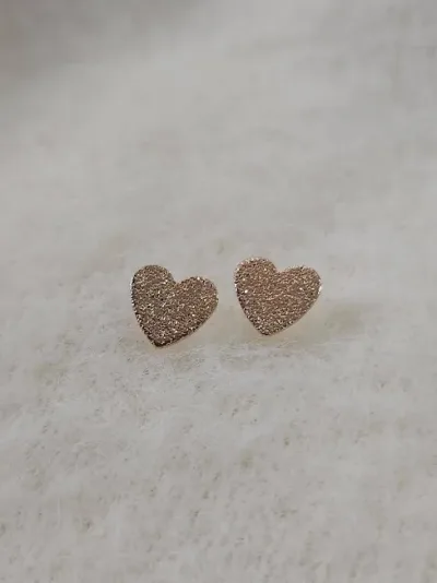 Aretes para dama de fantasía con diseño de corazón