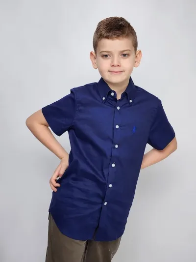 Camisa Cambridge polo para Niño
