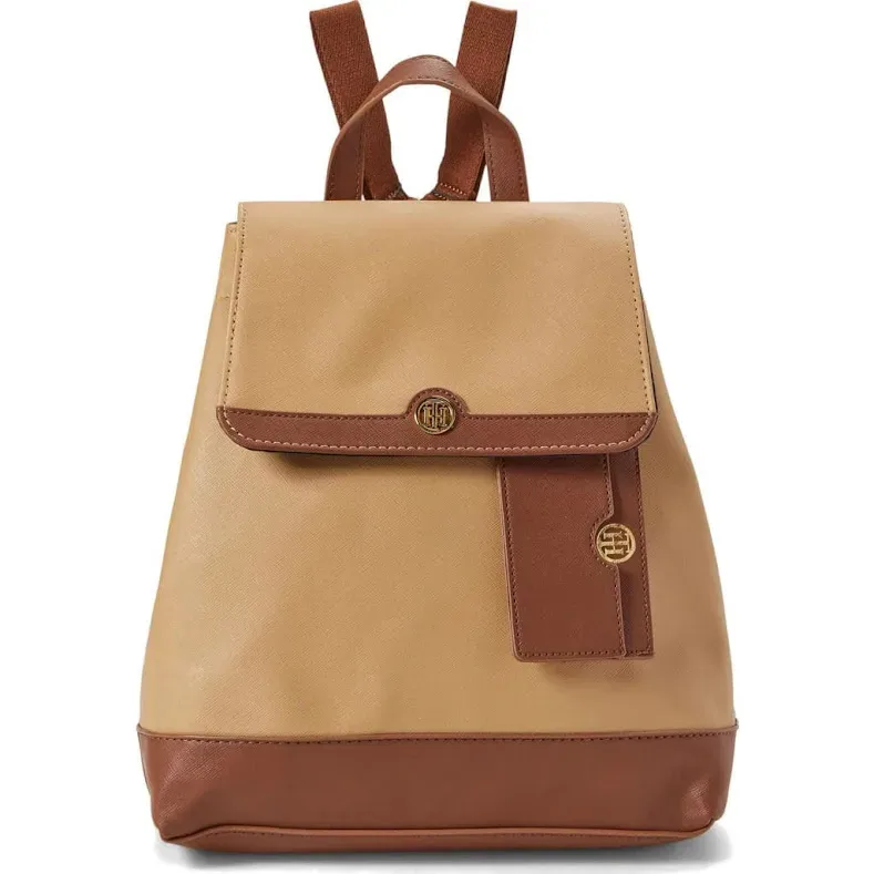 Mochila Tommy Hilfiger para dama color café
