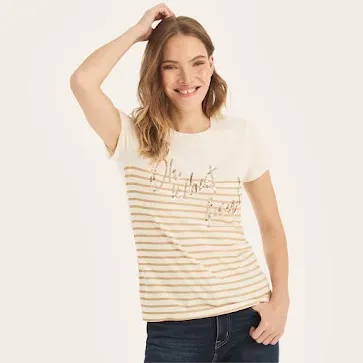 Camiseta Nautica para dama color beige