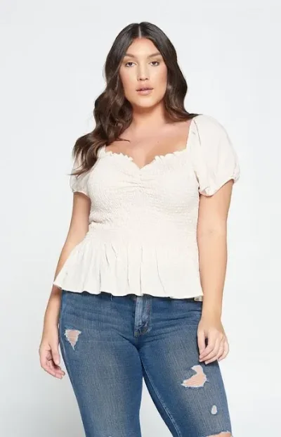 Blusa para dama color beige