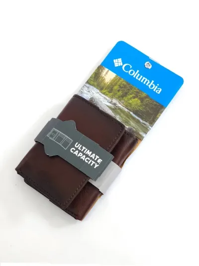 Billetera Columbia color café