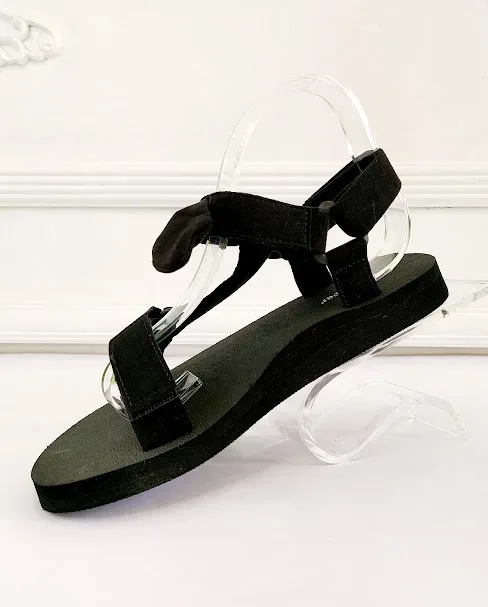 Sandalias para dama color negro