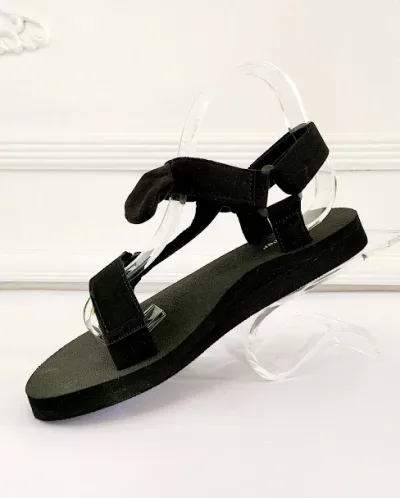 Sandalias para dama color negro