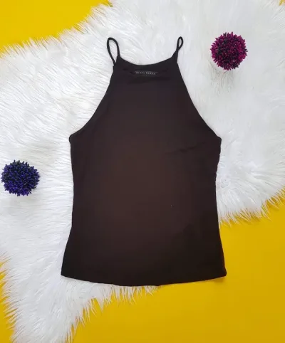 Blusa Final Touch para dama color negro