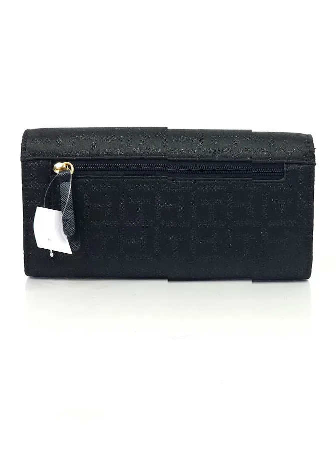 Cartera Tommy Hilfiger para dama color negro