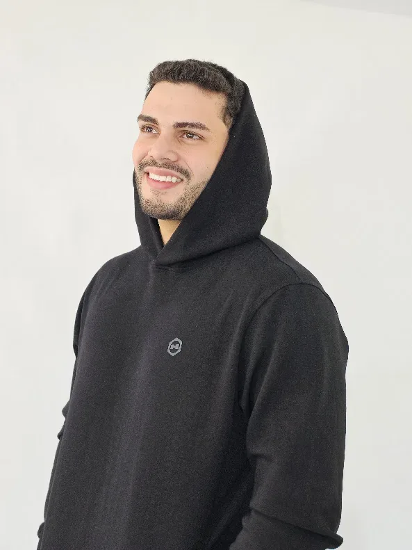 Sudadera Hummer para caballero color negro 101-BK