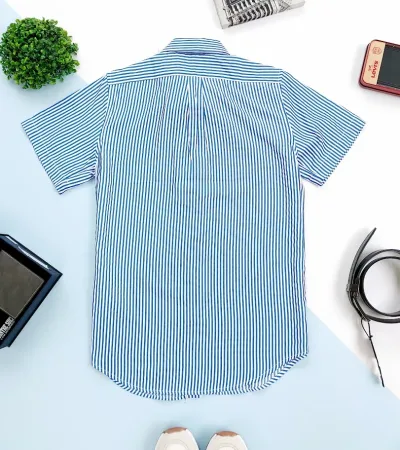 Camisa Cambridge Polo Club para caballero  diseño a rayas