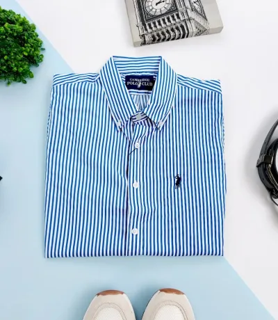 Camisa Cambridge Polo Club para caballero  diseño a rayas
