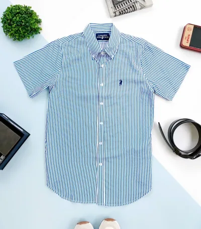 Camisa Cambridge Polo Club para caballero  diseño a rayas