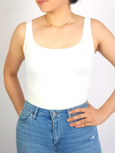 Body para dama color blanco