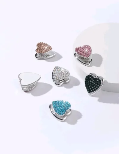Gancho de coche con diseño de diamante