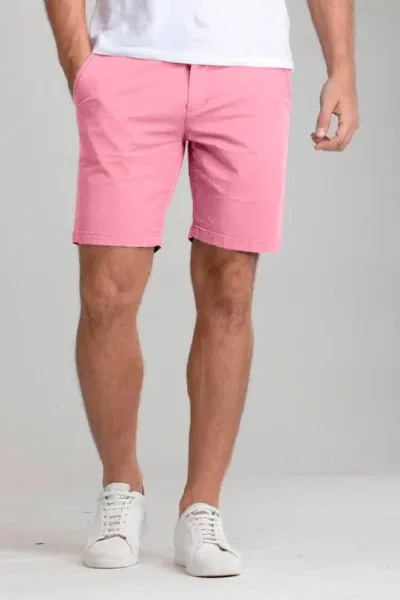 Bermuda Hummer para caballero color rosa