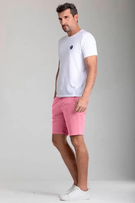 Bermuda Hummer para caballero color rosa