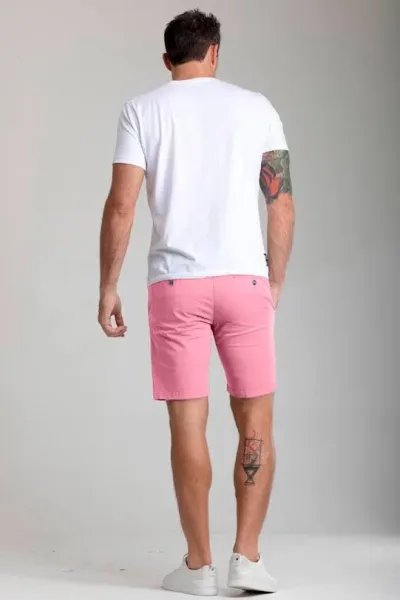 Bermuda Hummer para caballero color rosa