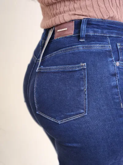 Jeans Hummer para dama color azul oscuro 2371R