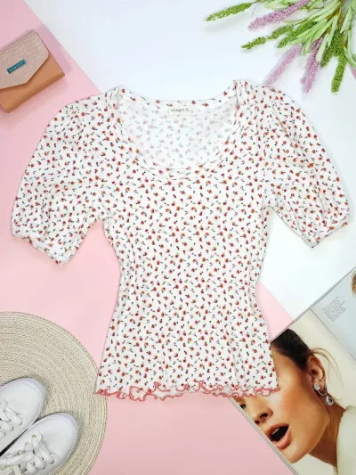 Blusa para dama diseño floral