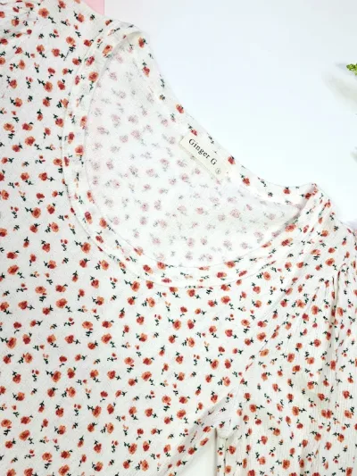 Blusa para dama diseño floral