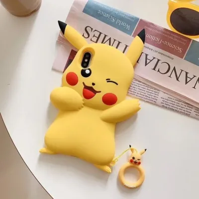 Funda para celular con diseño de Pikachu