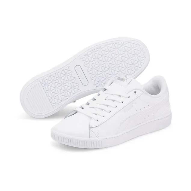 Tenis Puma VIKKY V3 LTHR White Silver para dama