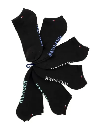 Set 6 pares de medias Tommy Hilfiger para dama