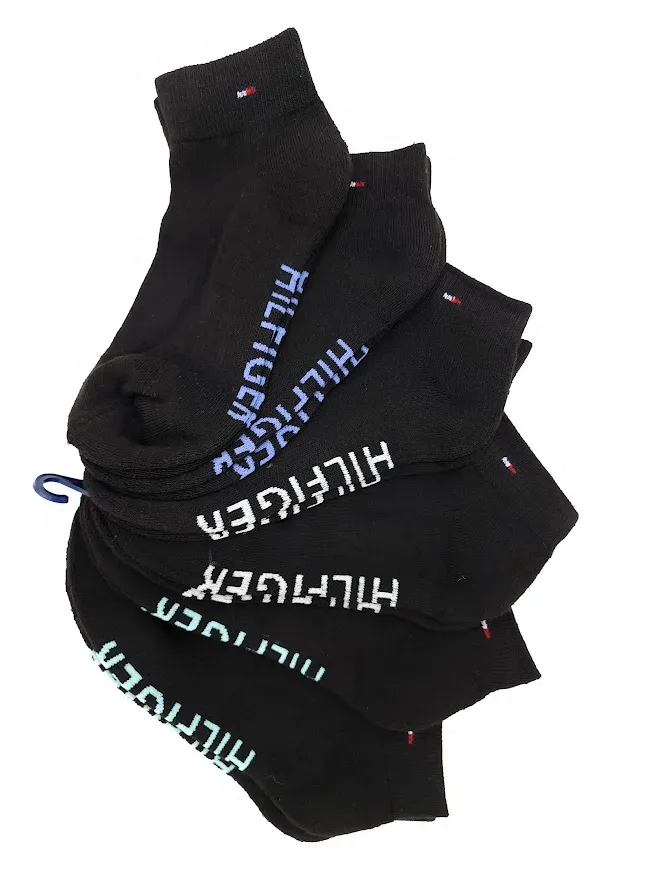 Set 6 pares de medias Tommy Hilfiger para dama