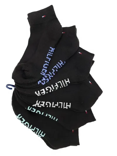 Set 6 pares de medias Tommy Hilfiger para dama