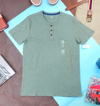 Camiseta GAP para caballero color verde