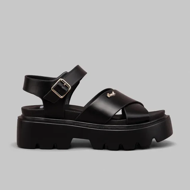 Sandalias Coral Edna 5 Black para dama
