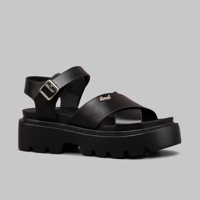 Sandalias Coral Edna 5 Black para dama