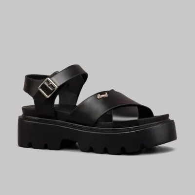 Sandalias Coral Edna 5 Black para dama