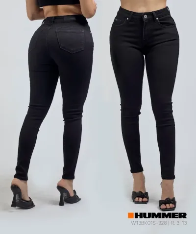 Pantalón hummer para Dama color negro W13BK01S-328