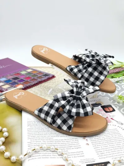 Sandalias Coral para dama Elsa Gingham Te Coral