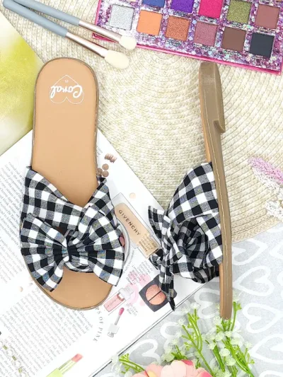 Sandalias Coral para dama Elsa Gingham Te Coral
