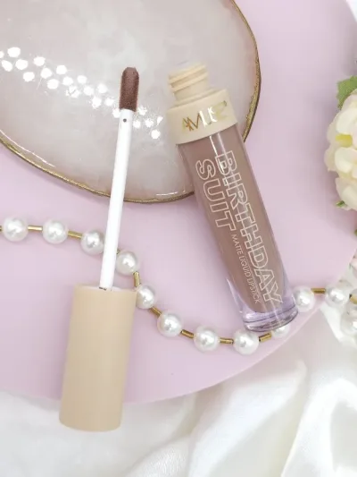 Labial AMUSE liquido matte tono Lace