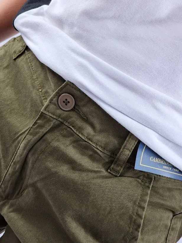 Pantalón Cambridge Polo Club color verde musgo claro