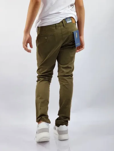 Pantalón Cambridge Polo Club color verde musgo claro