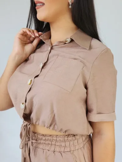 Conjunto color Café para Dama