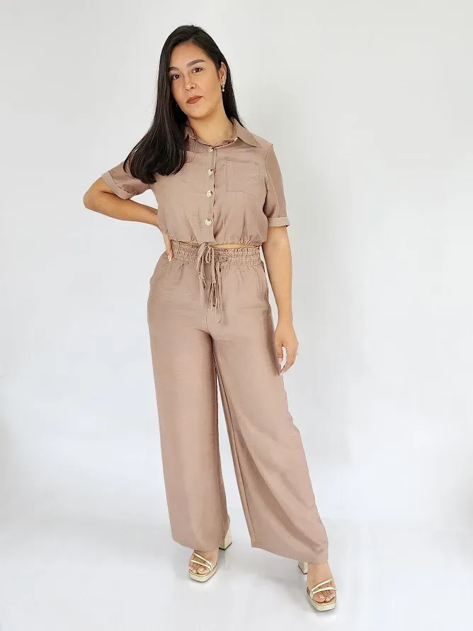 Conjunto color Café para Dama