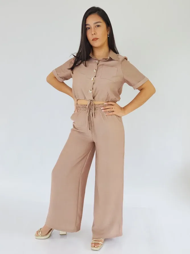 Conjunto color Café para Dama