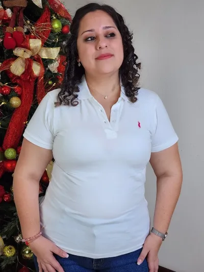 Camiseta Polo Cambrige Club para Dama