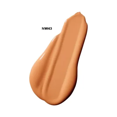 Base de maquillaje MAC líquido SPF 15 para dama tono NW43