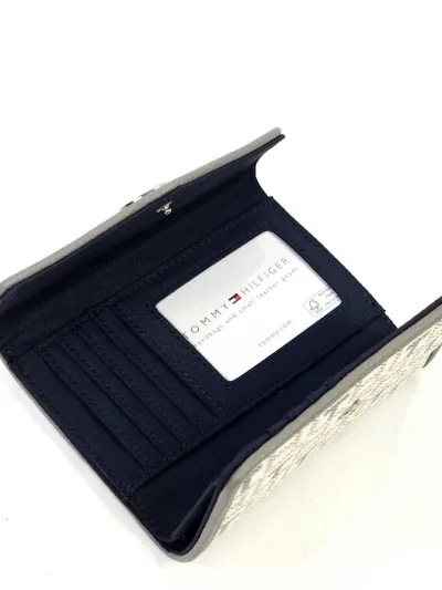 Cartera Tommy Hilfiger color gris