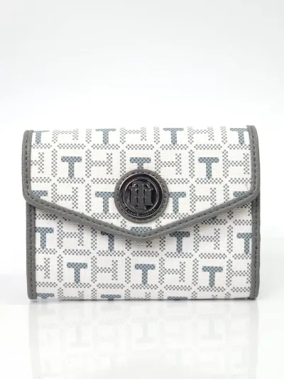 Cartera Tommy Hilfiger color gris