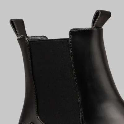 Botines Coral Turner Black Pu para dama