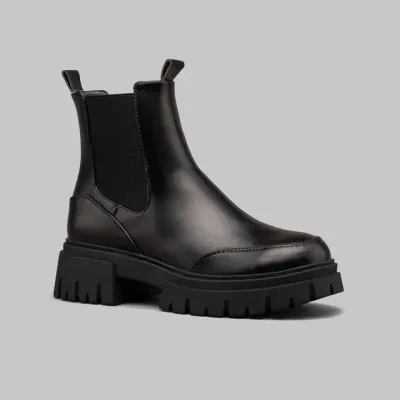 Botines Coral Turner Black Pu para dama
