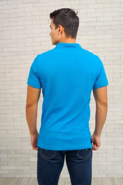 Camiseta Aeropostale para caballero color turquesa