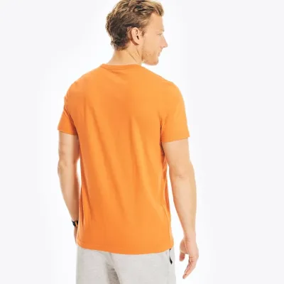 Camiseta Nautica para caballero color naranja