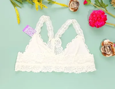 Bralette para dama color blanco hueso